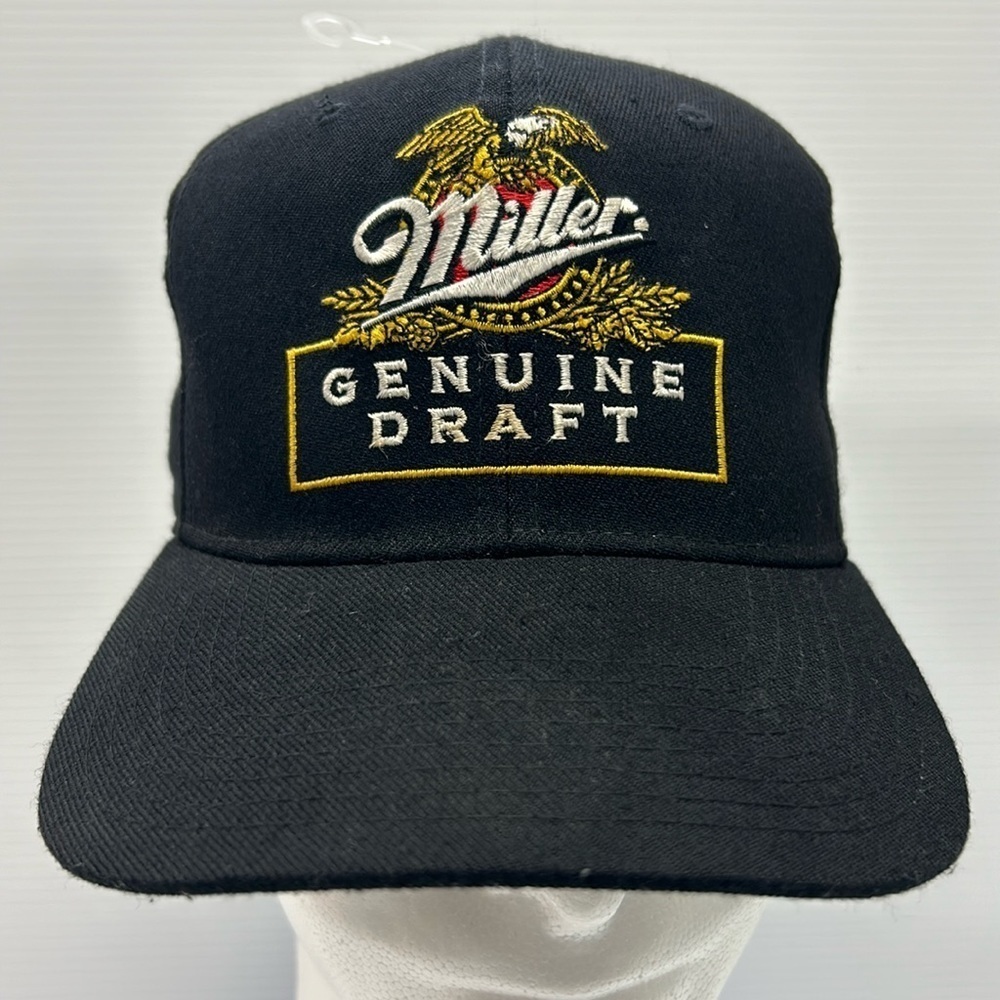Miller Genuine‎ Draft Beer Limited Edition Numbered Hat Cap Vintage USED